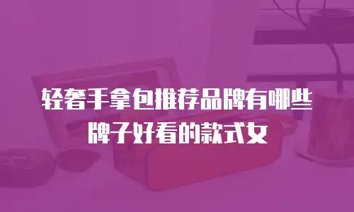 轻奢手拿包推荐品牌有哪些牌子好看的款式女