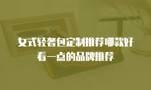 女式轻奢包定制推荐哪款好看一点的品牌推荐