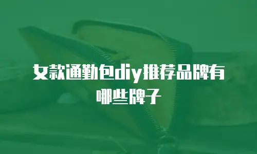 女款通勤包diy推荐品牌有哪些牌子