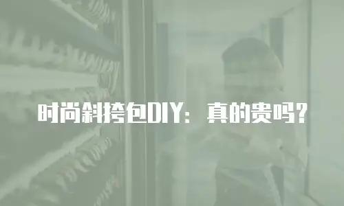 时尚斜挎包DIY：真的贵吗？
