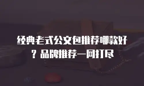 经典老式公文包推荐哪款好？品牌推荐一网打尽