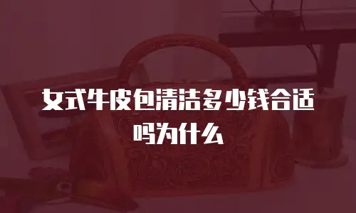 女式牛皮包清洁多少钱合适吗为什么