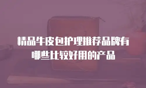 精品牛皮包护理推荐品牌有哪些比较好用的产品