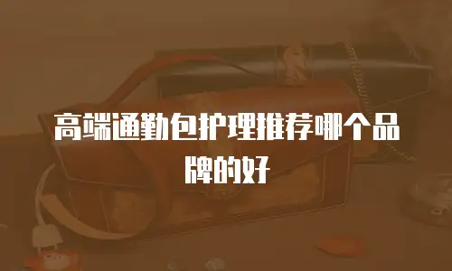 高端通勤包护理推荐哪个品牌的好