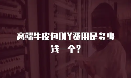高端牛皮包DIY费用是多少钱一个？