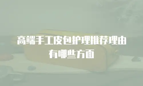 高端手工皮包护理推荐理由有哪些方面