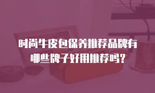 时尚牛皮包保养推荐品牌有哪些牌子好用推荐吗？