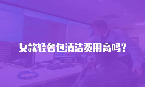 女款轻奢包清洁费用高吗？
