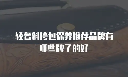 轻奢斜挎包保养推荐品牌有哪些牌子的好