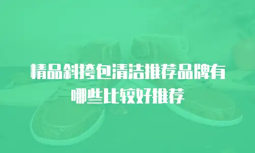 精品斜挎包清洁推荐品牌有哪些比较好推荐
