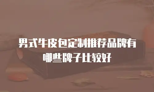 男式牛皮包定制推荐品牌有哪些牌子比较好