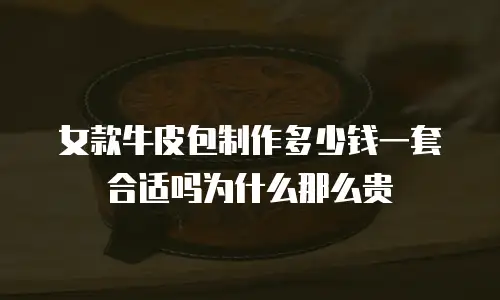 女款牛皮包制作多少钱一套合适吗为什么那么贵