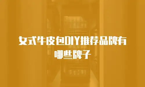 女式牛皮包DIY推荐品牌有哪些牌子