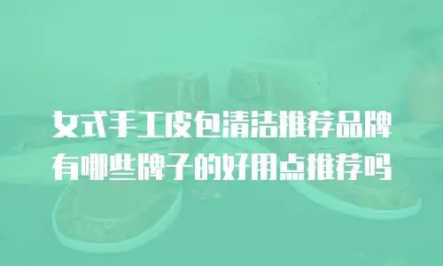 女式手工皮包清洁推荐品牌有哪些牌子的好用点推荐吗