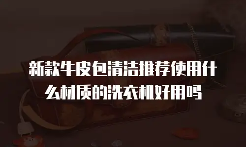 新款牛皮包清洁推荐使用什么材质的洗衣机好用吗