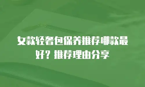 女款轻奢包保养推荐哪款最好？推荐理由分享