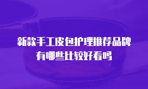 新款手工皮包护理推荐品牌有哪些比较好看吗