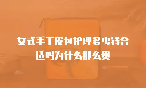 女式手工皮包护理多少钱合适吗为什么那么贵