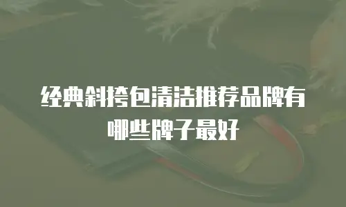 经典斜挎包清洁推荐品牌有哪些牌子最好