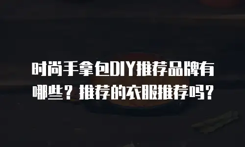 时尚手拿包DIY推荐品牌有哪些？推荐的衣服推荐吗？