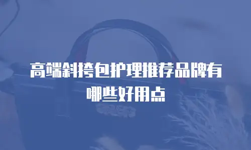 高端斜挎包护理推荐品牌有哪些好用点