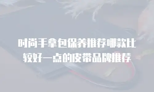 时尚手拿包保养推荐哪款比较好一点的皮带品牌推荐