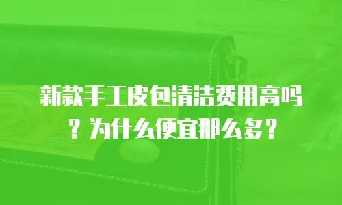 新款手工皮包清洁费用高吗？为什么便宜那么多？