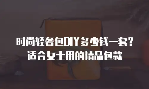时尚轻奢包DIY多少钱一套？适合女士用的精品包款