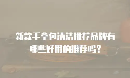 新款手拿包清洁推荐品牌有哪些好用的推荐吗？