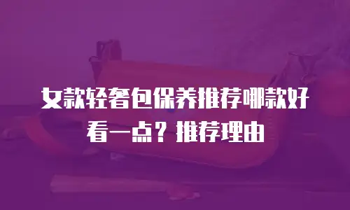 女款轻奢包保养推荐哪款好看一点？推荐理由