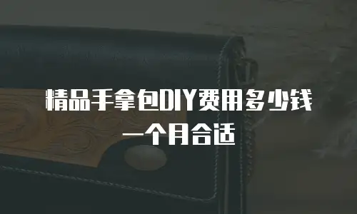 精品手拿包DIY费用多少钱一个月合适