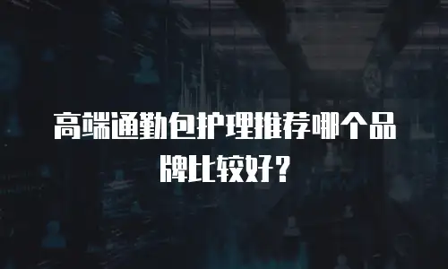 高端通勤包护理推荐哪个品牌比较好？