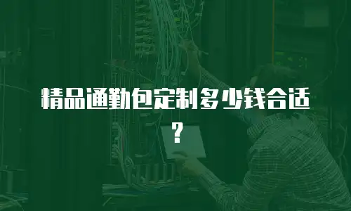 精品通勤包定制多少钱合适？