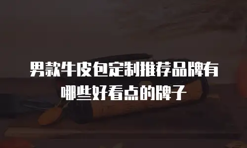 男款牛皮包定制推荐品牌有哪些好看点的牌子