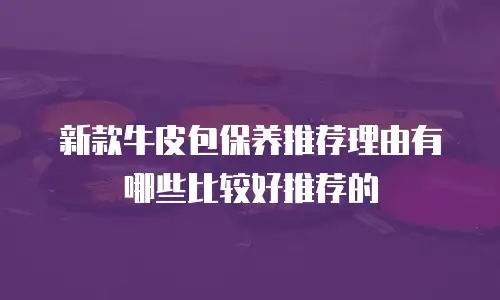新款牛皮包保养推荐理由有哪些比较好推荐的