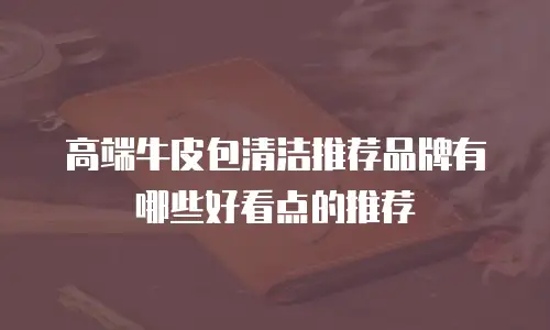 高端牛皮包清洁推荐品牌有哪些好看点的推荐