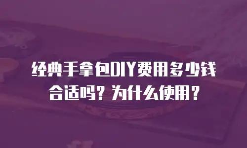 经典手拿包DIY费用多少钱合适吗？为什么使用？