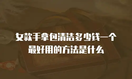 女款手拿包清洁多少钱一个最好用的方法是什么