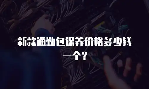 新款通勤包保养价格多少钱一个？