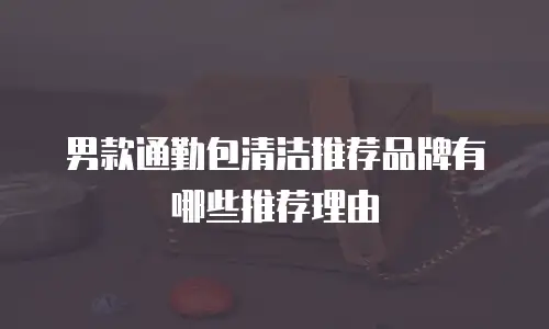 男款通勤包清洁推荐品牌有哪些推荐理由
