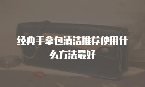 经典手拿包清洁推荐使用什么方法最好