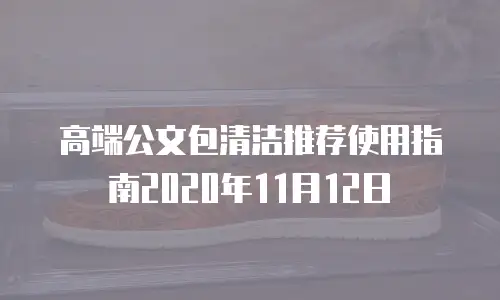 高端公文包清洁推荐使用指南2020年11月12日