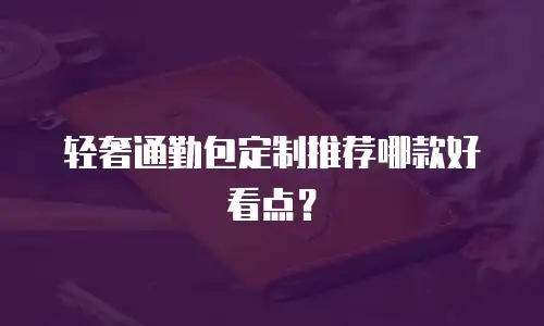 轻奢通勤包定制推荐哪款好看点？
