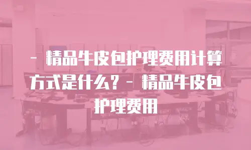 - 精品牛皮包护理费用计算方式是什么？- 精品牛皮包护理费用