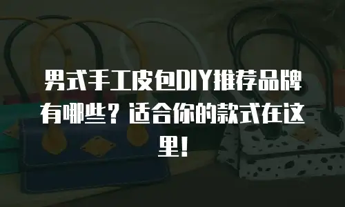 男式手工皮包DIY推荐品牌有哪些？适合你的款式在这里！