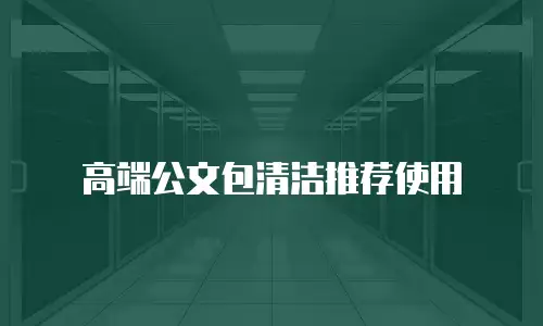 高端公文包清洁推荐使用