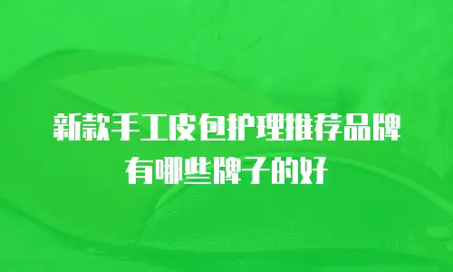 新款手工皮包护理推荐品牌有哪些牌子的好