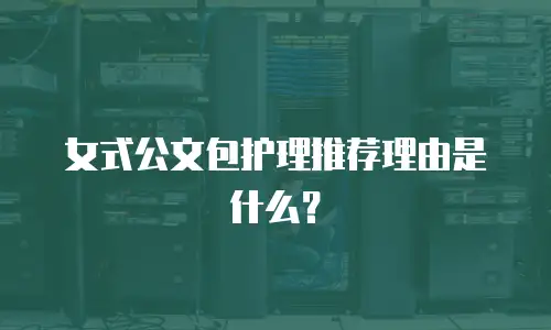 女式公文包护理推荐理由是什么？