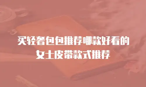 买轻奢包包推荐哪款好看的女士皮带款式推荐