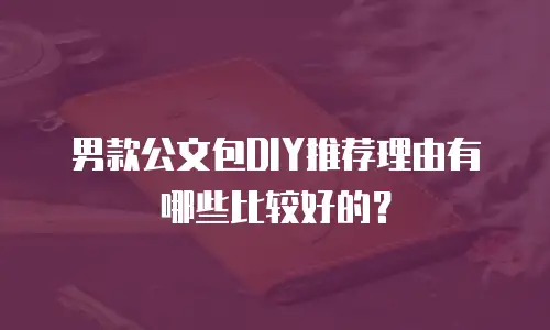 男款公文包DIY推荐理由有哪些比较好的？